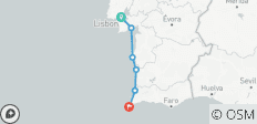  Lissabon - Sagres - 6 bestemmingen 