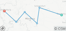  Main: Die Sportliche von Bamberg nach Aschaffenburg (7 Tage) - 6 Destinationen 