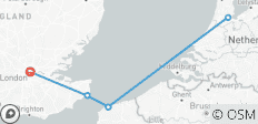 Amsterdam for Kings Day (4 Days) - 7 destinations 