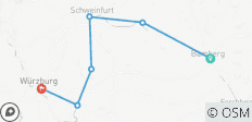  Main: Bummeltour von Bamberg nach Würzburg (7 Tage) - 6 Destinationen 