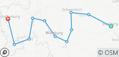  Main : promenade de Bamberg à Aschaffenburg (12 jours) - 11 destinations 