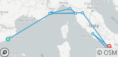  Barcelona to Rome Quest (Standard, Summer ( Jusqu\'à Mar \'27), Classic) - 13 destinations 