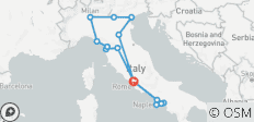  Einfach Italien (Sommer, 15 Tage) - 17 Destinationen 
