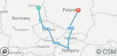  Eastern Road (End Warsaw, 13 Days) - 11 destinations 