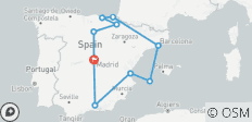  Das Beste von Spanien (12 Tage) - 10 Destinationen 