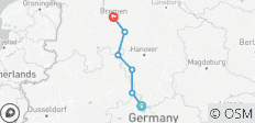  Weser: De Sportieve van Hann. Münden tot Bremen (7 dagen) - 6 bestemmingen 