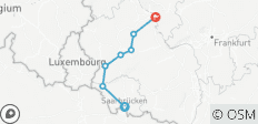  Sarre-Moselle-Rhin : Sarrebruck - Coblence (8 jours) - 7 destinations 