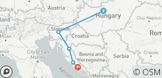 Mini Balkan (5 Days) - 5 destinations 