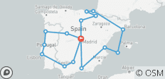  Best of Spain and Portugal (22 Days) - 17 destinations 
