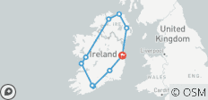  Ireland (Latest, 8 Days) - 10 destinations 