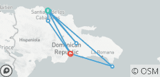  Roundtrip Dominican Republic &amp; Bathing (Incl. Flight) - 9 destinations 