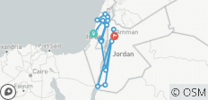  Rundreise - Israel &amp; Jordanien (inkl Flug) - 16 Destinationen 