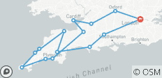  Wales\', Devons und Cornwalls Landstraßen (Rundreise, 9 Tage) - 15 Destinationen 