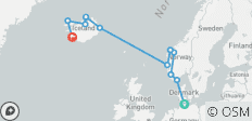  Von Norwegens Westküste nach Island - 11 Destinationen 