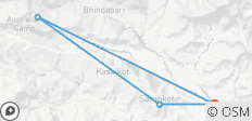  Trek du village de Dhampus - 4 destinations 