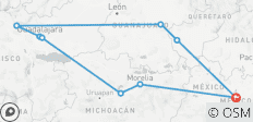  Villes coloniales - 5 jours - 9 destinations 