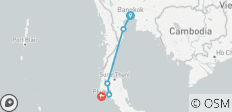  Abseits der ausgetretenen Pfade in Südthailand in 14 Tagen - Bangkok / Cha Am / Khao Sok / Krabi / Phuket - 5 Destinationen 