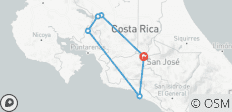  El mejor circuito a Costa Rica personalizado - salida diaria - 6 destinos 