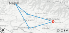  Privat geführte Kultur- und Wildnis-Rundreise durch Nepal: Kathmandu, Pokhara und Chitwan National Park - 11 Tage - 11 Destinationen 
