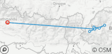  Maravillosa aventura en Bután 10 días - 8 destinos 