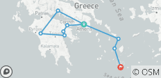  Spotlight on Greece and Athens to Santorini Plus (11 Days) - 10 destinations 