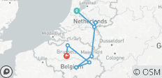  Tulpenzeit in Holland &amp; Belgien für Garten- und Naturliebhaber 2024 - 8 Destinationen 