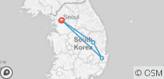  Südkoreanischer Express - 7 Tage - 4 Destinationen 