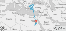  Türkei &amp; Tutanchamun - 16 Tage - 20 Destinationen 
