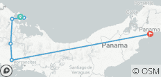  Aventura de Norte a Sur de Panamá 6D/5N - 6 destinos 