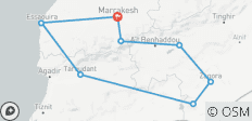  Aventura en el sur de Marruecos: de Marrakech a Essaouira, Imlil, Skoura y Erg Chigaga - 14 días - 8 destinos 