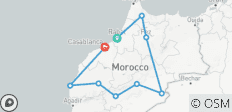  Luxury Morocco Tour : Imperial Cities, Sahara Desert &amp; Atlantic Coast - 15 Days - 9 destinations 