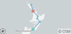  Ikonische Nordinsel (2023) - 7 Destinationen 