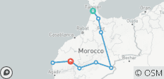  Grand Morocco Tour: North to South - 10 Days - 9 destinations 