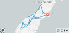  10 Day South Island Explorer - 15 destinations 