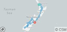  21 Day New Zealand Adventure - 23 destinations 