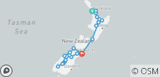  20-daagse Nieuw-Zeelandse verkenner - 23 bestemmingen 