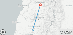  4 dagen Andes &amp; Wijnvalleien in Santiago - 3 bestemmingen 