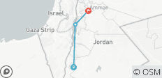  Petra y Mar Muerto con chófer - 4 días - 3 destinos 