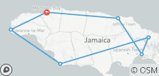  Maßgeschneiderte 10 Tage Jamaika-Familienreise, tägliche Abfahrt &amp; privater Reiseleiter - 7 Destinationen 