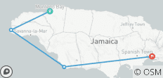  Maßgeschneiderte 7 Tage Best Jamaica Tour, tägliche Abfahrt &amp; Reiseleiter - 4 Destinationen 
