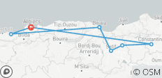  Op maat gemaakte 6-daagse beste rondreis door Algerije met 5&amp;4* hotels, dagelijks vertrek &amp; privégids - 7 bestemmingen 