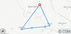  Triangle d\'or de l\'Inde avec hôtels 5 étoiles - Circuit de groupe - 6 destinations 
