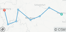  Main River BikeTour | Self-Guided | Bamberg to Aschaffenburg - 8 destinations 