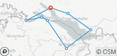  Lake Constance | Gudied Bike Tour | Germany, Switzerland, Austria - 8 destinations 