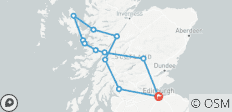  4-day Isle of Skye and The Jacobite Steam Train - 12 destinations 