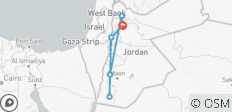  Jordanien Erlebnisreise (mit Verlängerung zum Toten Meer, 7 Tage) - 6 Destinationen 