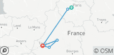  Das Beste aus Paris &amp; Loire - 7 Tage (Kleine Gruppe) - 8 Destinationen 