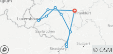  Prächtige Mosel &amp; Rhein (2023) (Frankfurt nach Frankfurt, 2023) - 10 Destinationen 