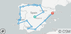  Circuit de 20 jours au départ de Madrid : Circuit ibérique - 23 destinations 