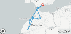  5-Day Tour Morocco, Imperial Cities Express from Costa del Sol - 11 destinations 